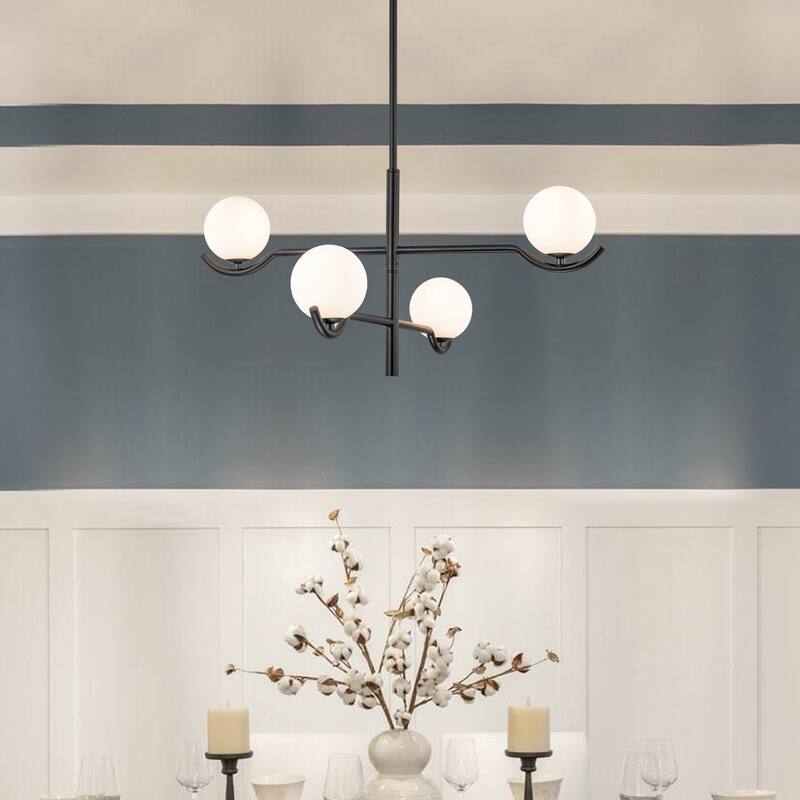 C Cattleya 4-Light /6-Light Mid-Century Chandelier Pendant Light