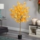 preview thumbnail 3 of 2, 5' Autumn Maple Artificial Fall Tree