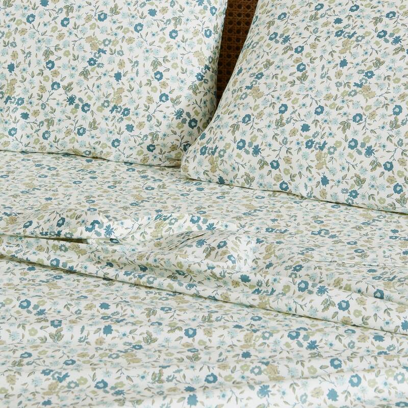 Patina Vie Maison Cotton & Rayon from Bamboo Blend Printed Sheet Set