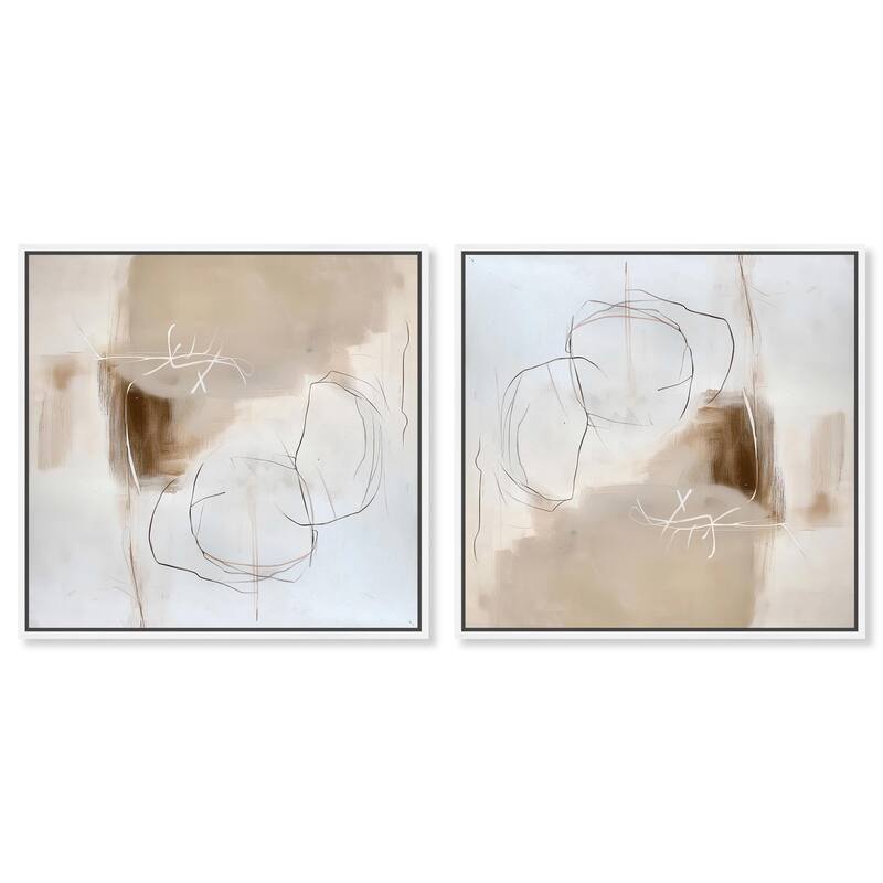 Shopping Gals Cover II Canvas by Art Remedy - 24" x 36" - Gold