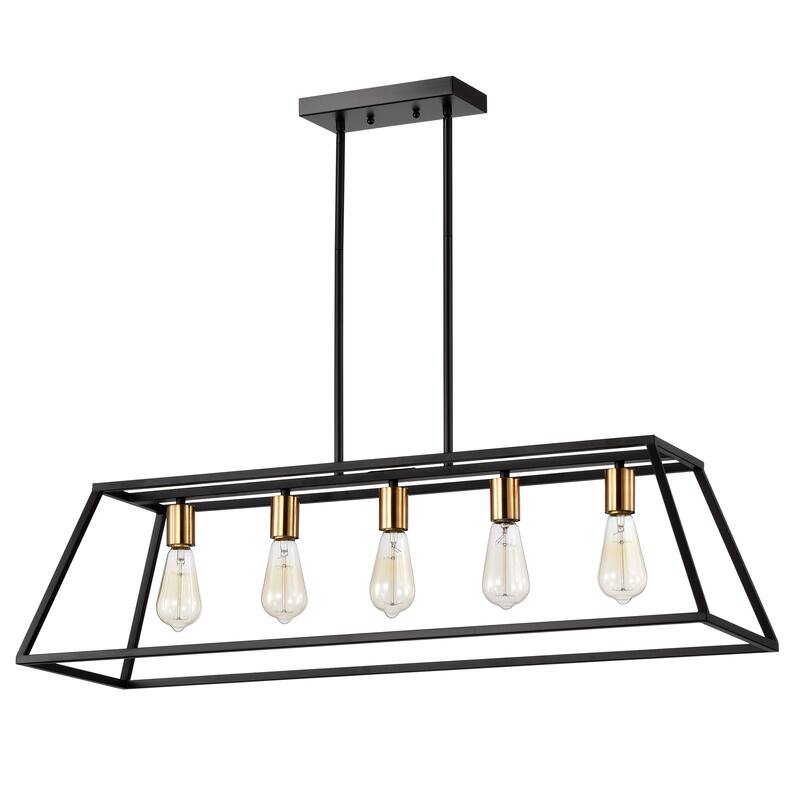 5-light Linear Island Fixture