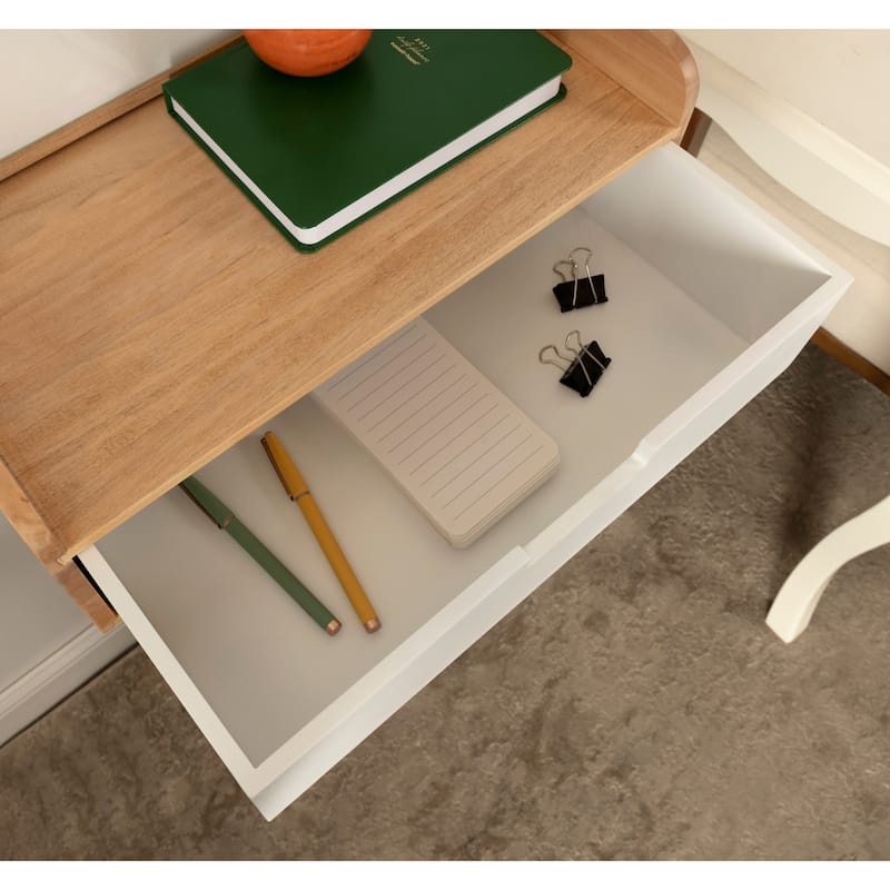 Kate and Laurel Kitt Premium Sold Wood Floating Shelf Side Table