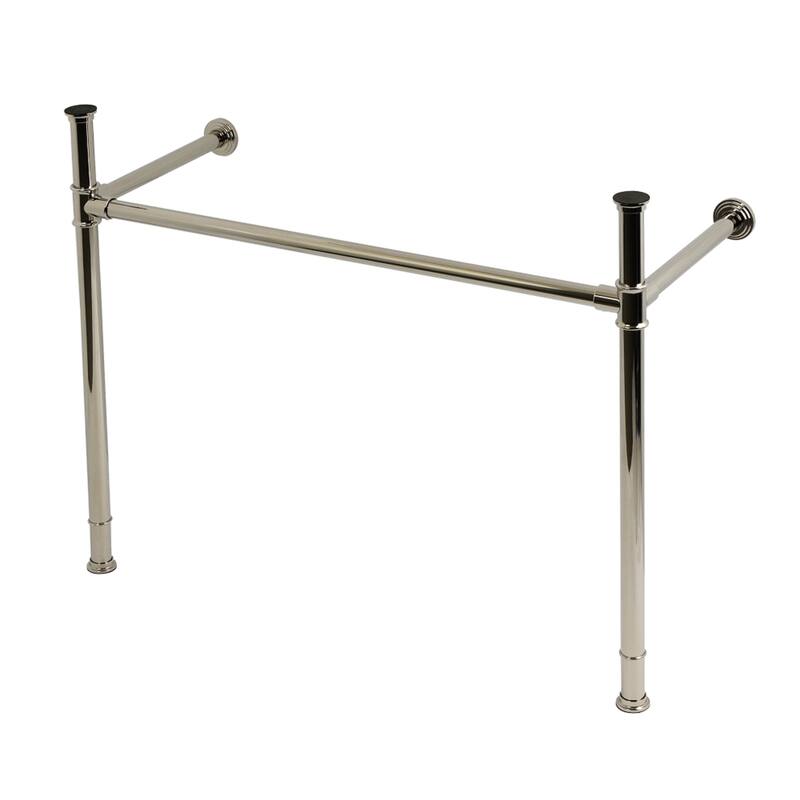 Kingston Brass Fauceture Stainless Steel Console Sink Legs - Polished Nickel