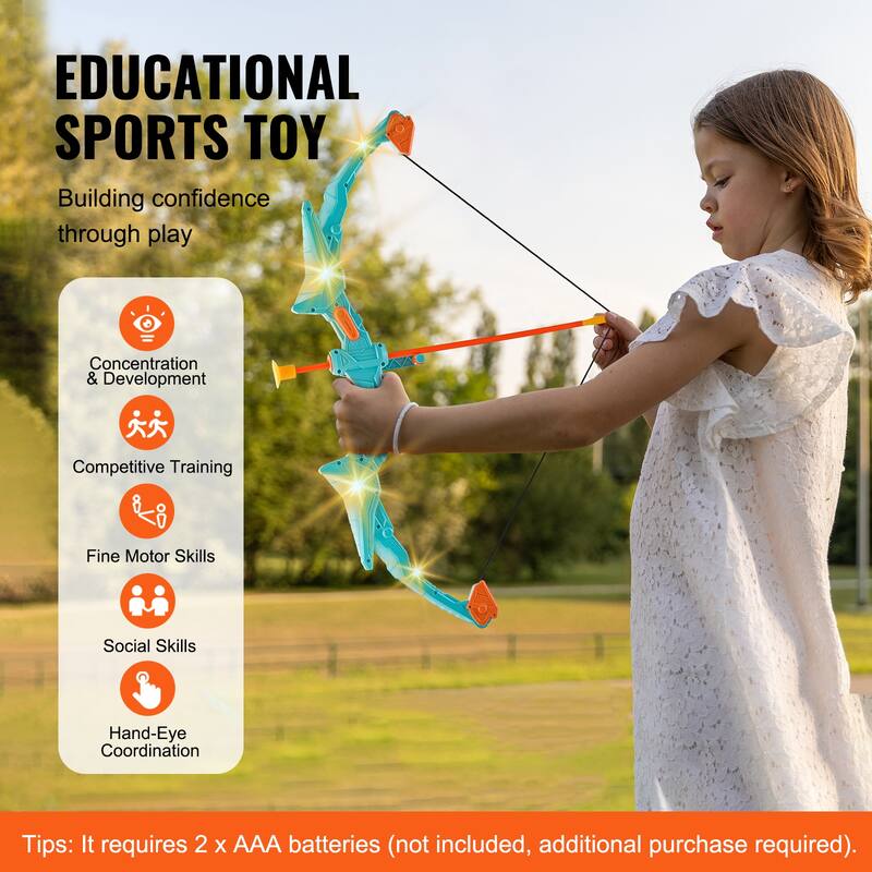 Bow and Arrow Set for Kids Outdoor Toy for Boys & Girls 6+ Years Old