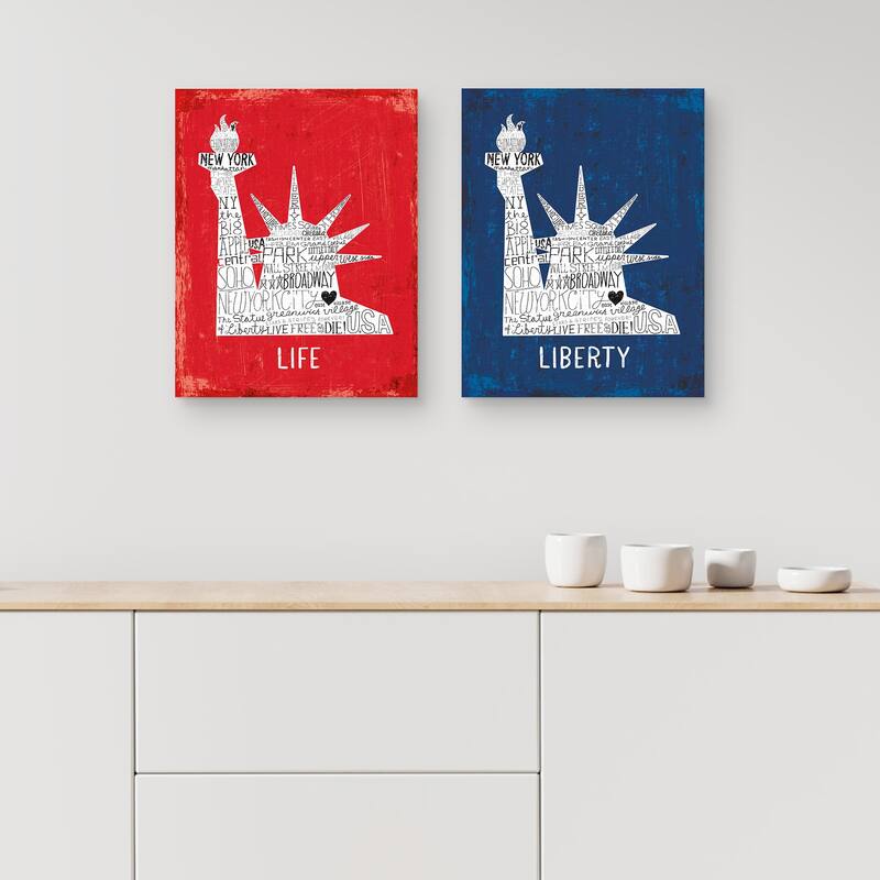 Iconic NYC II & IV by Michael Mullan Canvas Art Prints