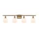 Option Brushed Brass / Matte White