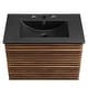 preview thumbnail 7 of 8, Render 30" Wall-Mount Bathroom Vanity
