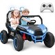 preview thumbnail 1 of 33, 24V 2 Seater Ride on UTV Kids Car with Remote Control Blue