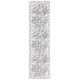preview thumbnail 28 of 31, SAFAVIEH Baltimore Debra Machine Washable Shabby Chic Vintage Oriental Rug 2'2" x 8' Runner - Light Grey/Blue - Runner