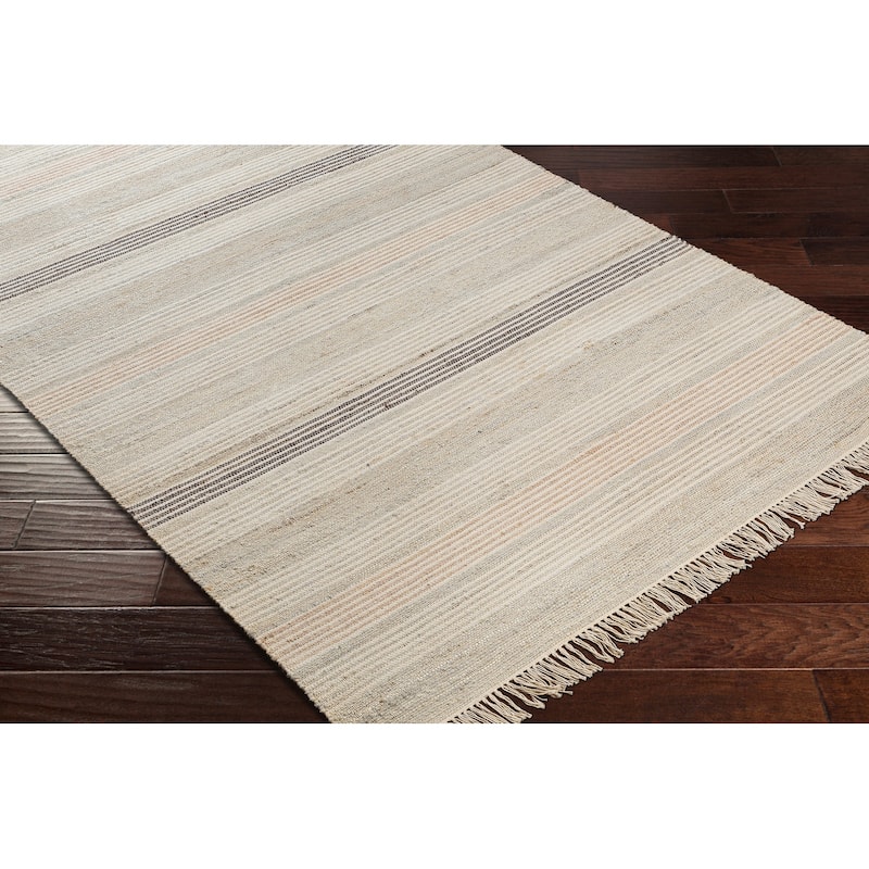 Artistic Weavers Charkira Handmade Cottage Striped Jute Blend Area Rug
