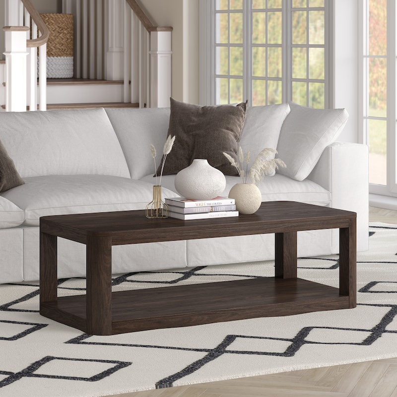Stellan 47" Wide Rectangular Coffee Table - 47" Wide