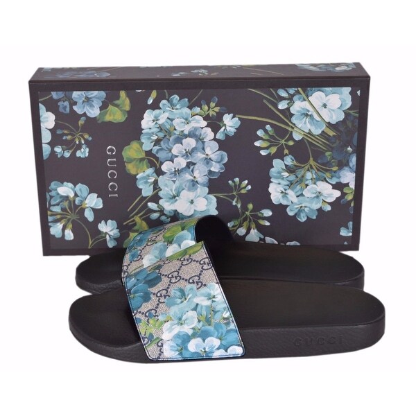 gucci bloom slides mens