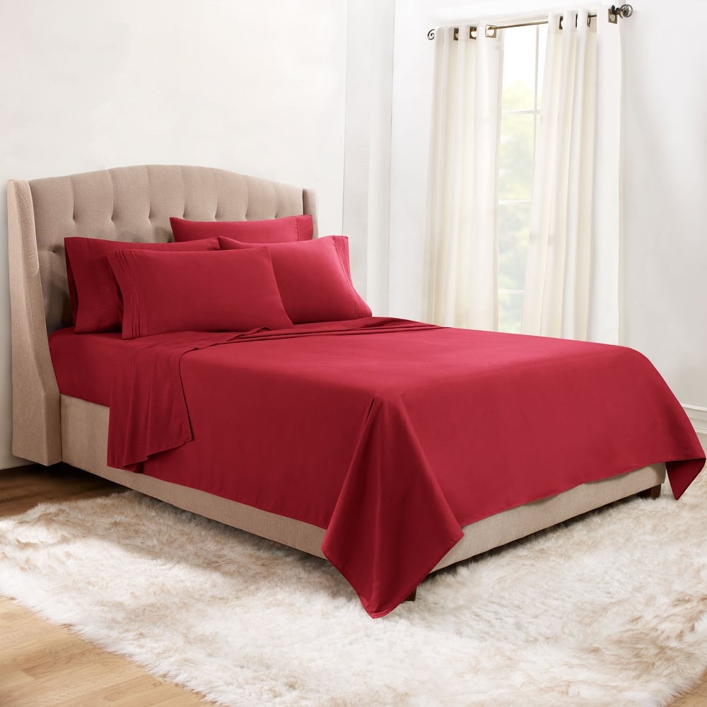 Empyrean Hotel Luxury 6 Piece Sheet Set - Super Soft Bedding Sheets & Pillowcases