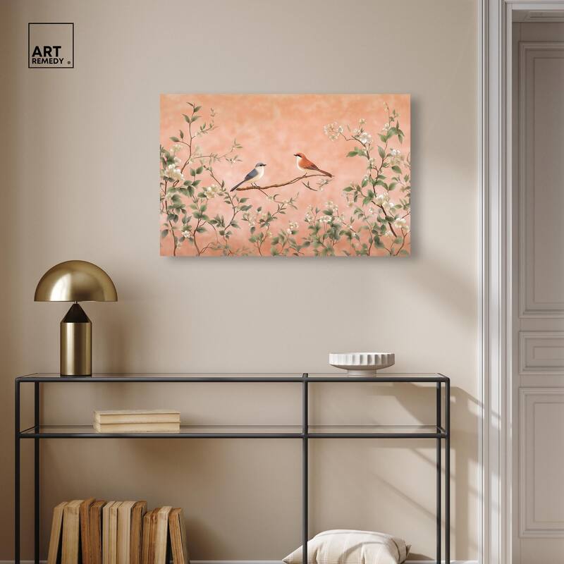 Perch in the Trees Canvas by Art Remedy, Gallery Wrapped
