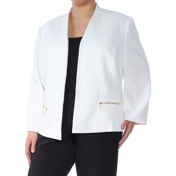 New Designs Women Business Suits Ivory Blazer For Work