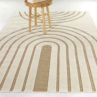 Campion Modern Geometric Indoor/Outdoor Area Rug - Bed Bath & Beyond ...