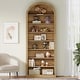 preview thumbnail 18 of 21, 78.7" Tall Modern Arched Bookcase