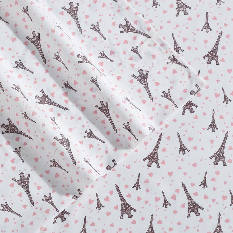 Betsey Johnson Printed Cozy Bonus Sheet Set