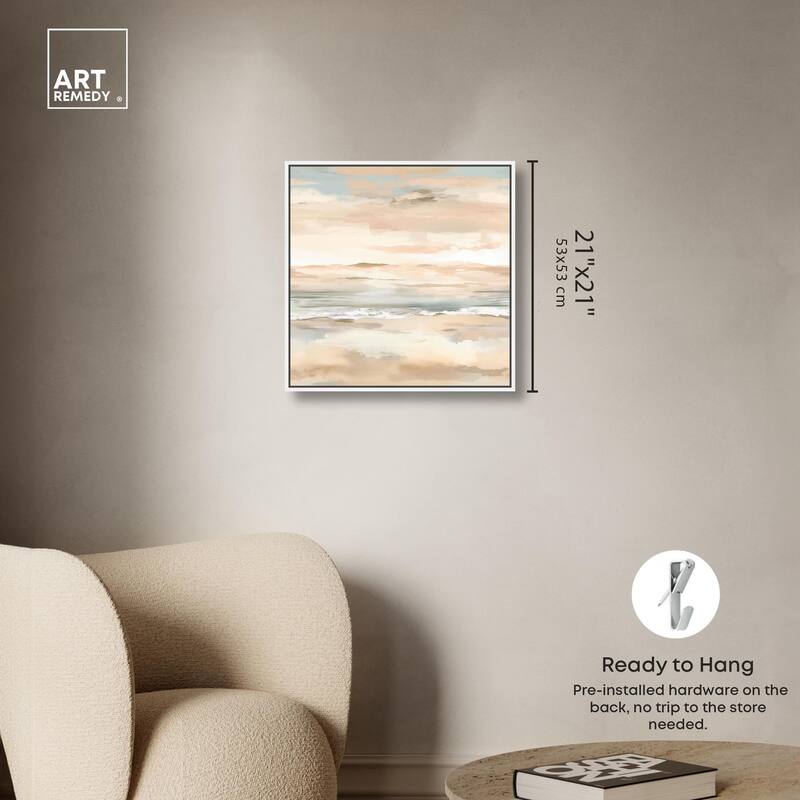 Roseate Skyfall II Canvas by Art Remedy