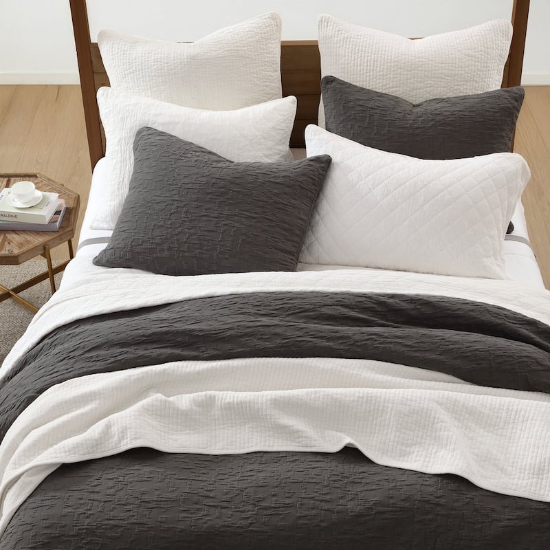 HiEnd Accents Porto Matelasse Textured Comforter Set, 3PC
