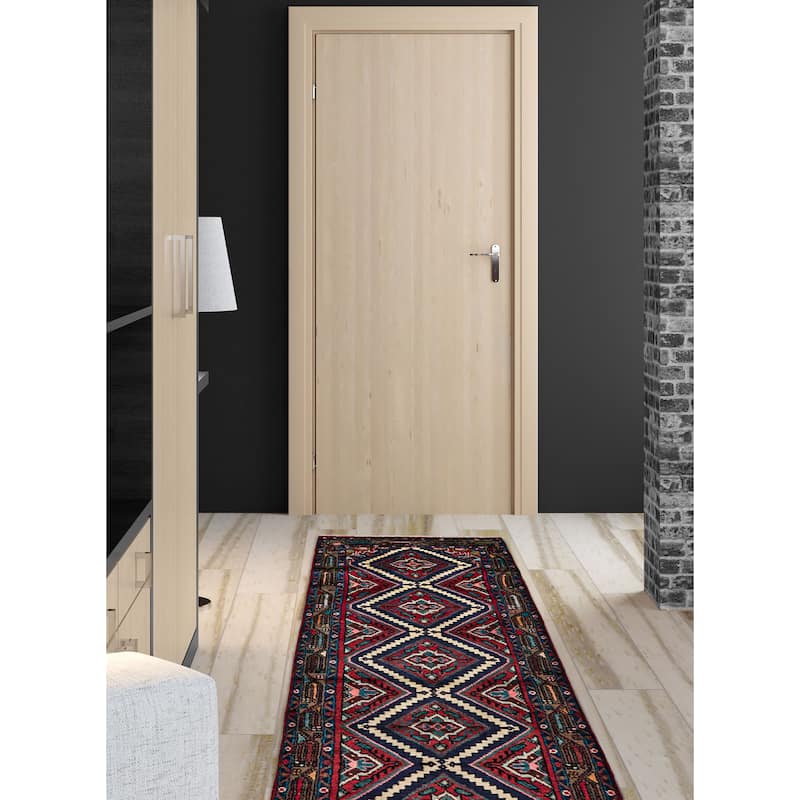 ECARPETGALLERY Hand-knotted Konya Anatolian Red Wool Rug - 2'8 x 9'5