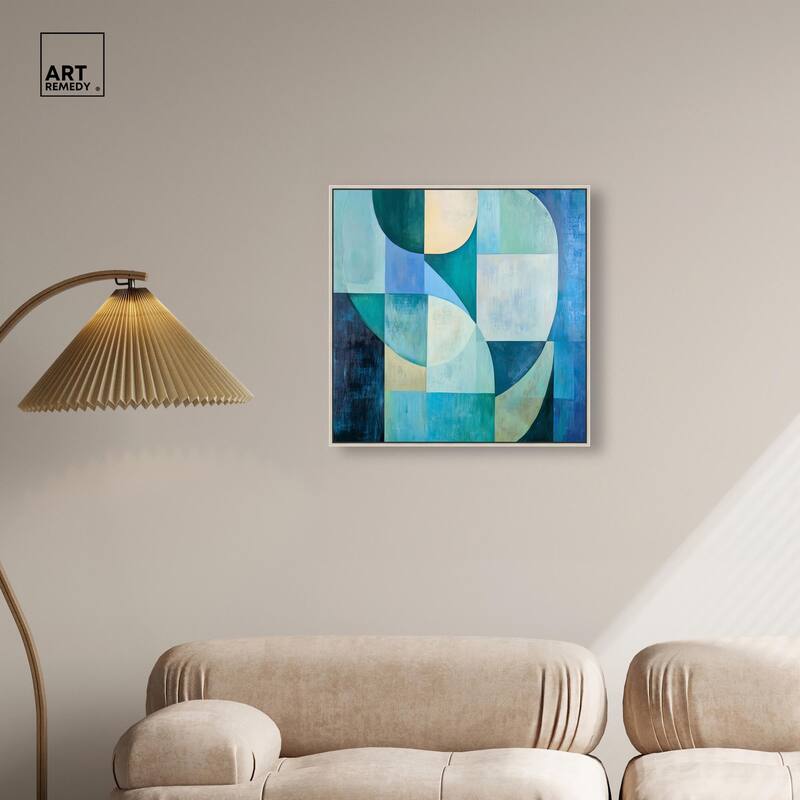 Color Blocks I Canvas by Art Remedy