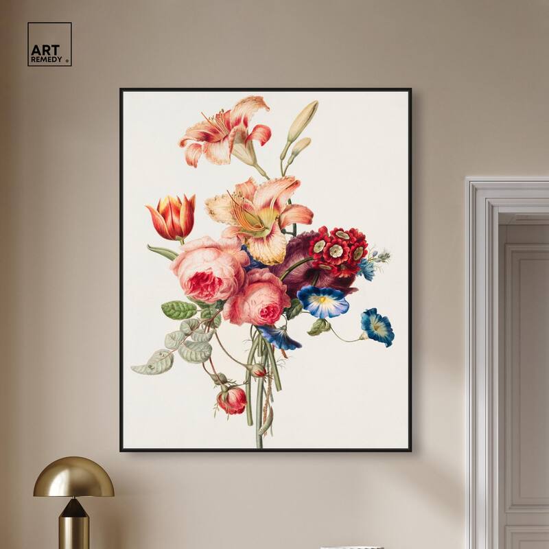 Bouquet 1820 Canvas by Art Remedy