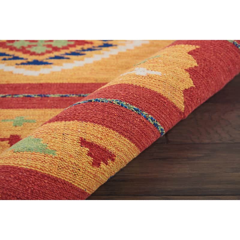 Nourison Baja Diamond Southwestern Fringe Area Rug