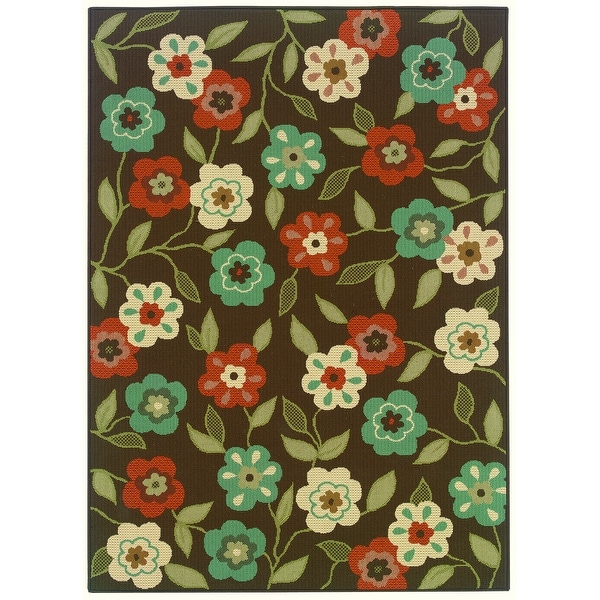 Millau Outdoor/Casual Floral Abstract Area Rug. Opens flyout.