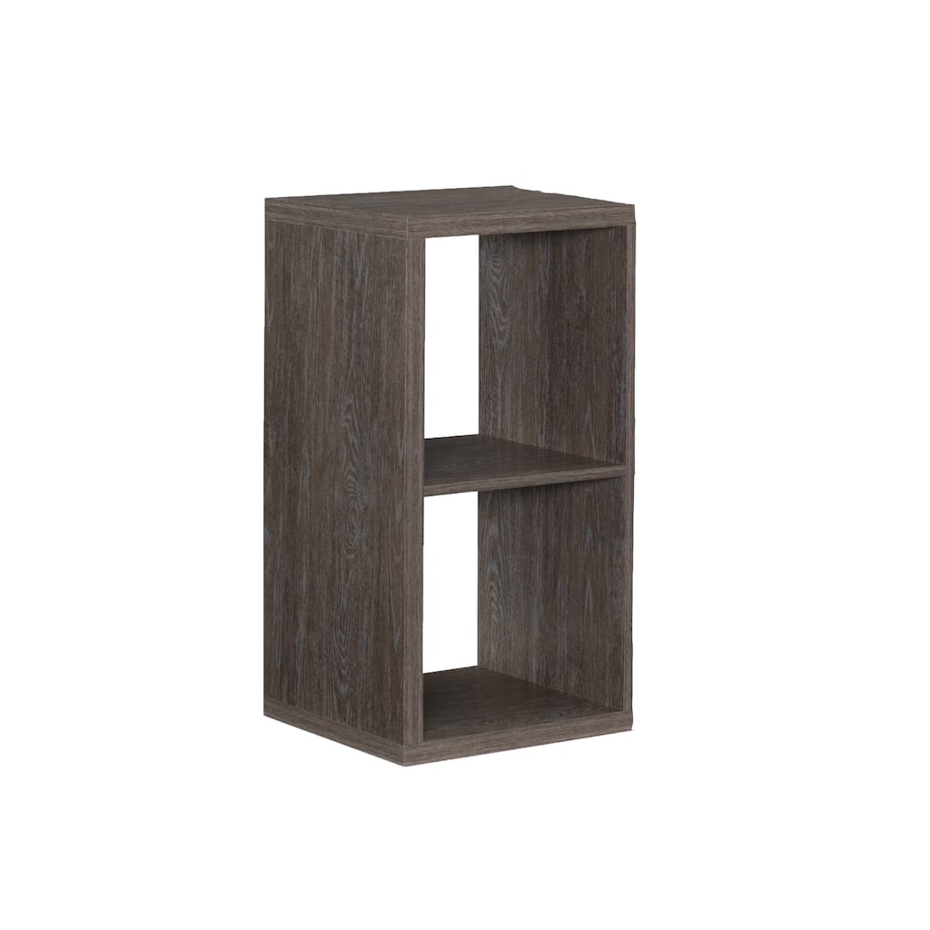 Two Cube Storage Cabinet - 30" - Gray