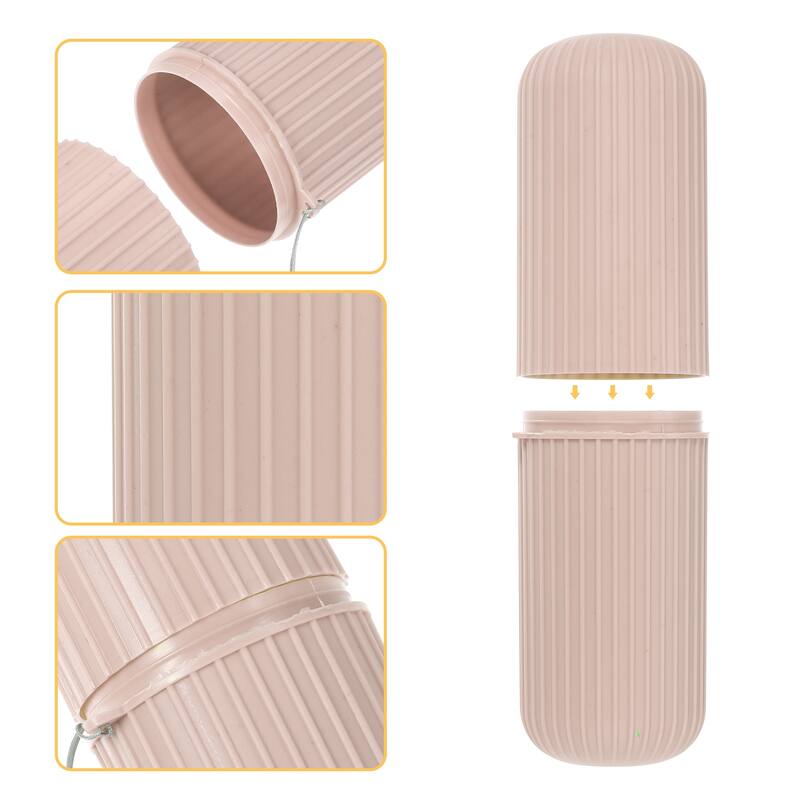 Portable Toothbrush Organizer Cases Toothbrush Holder 7.60"x2.44"x2.24"