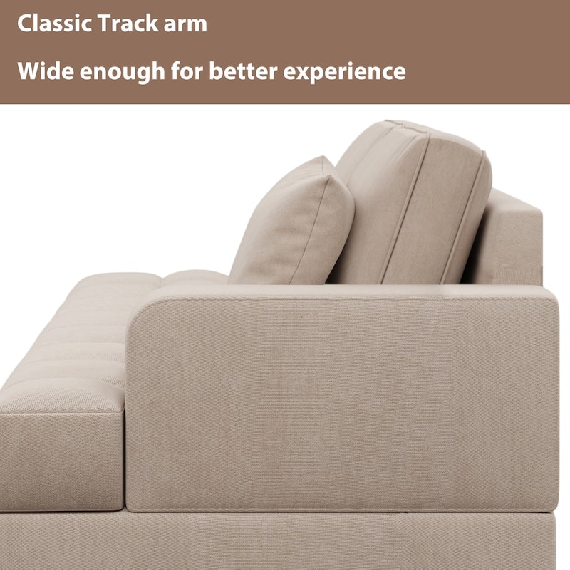 64" Fabric Chaise Lounge - 64.00" x 31.50"
