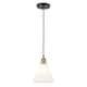 Option Black Antique Brass / Matte White