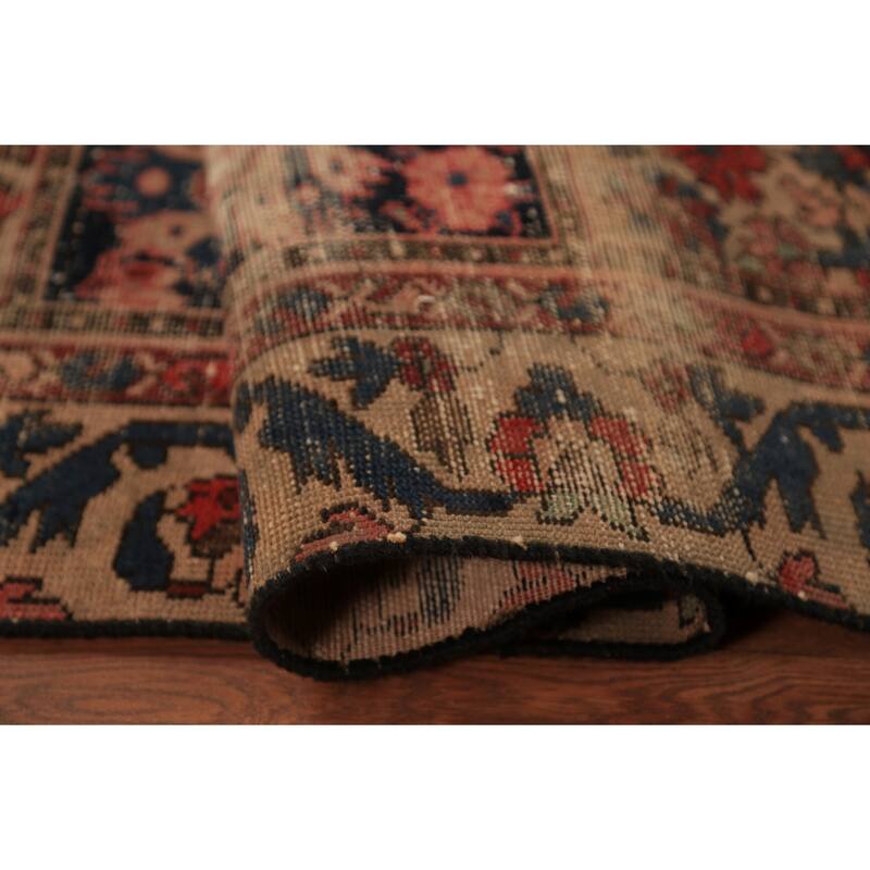 Garden Design Bakhtiari Persian Rug Handmade Wool Carpet - 4'5" x 7'0"