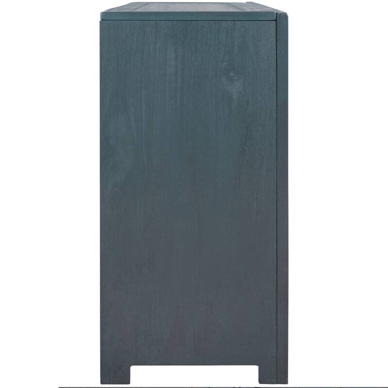 Vintage Buffet Server Cabinet Console Cabinet Floor Cabinet with Pull Handle, Accent Cabinet Storage Cabinet