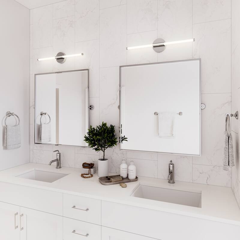 AFX Rusnak 36" LED Vanity Light - Polished Chrome