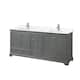 Option Dark Gray / Giotto Quartz Top / Polished Chrome