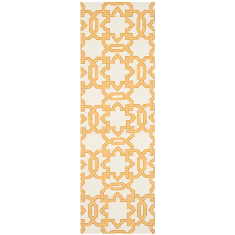 SAFAVIEH Handmade Flatweave Dhurries Hilpa Modern Moroccan Wool Rug