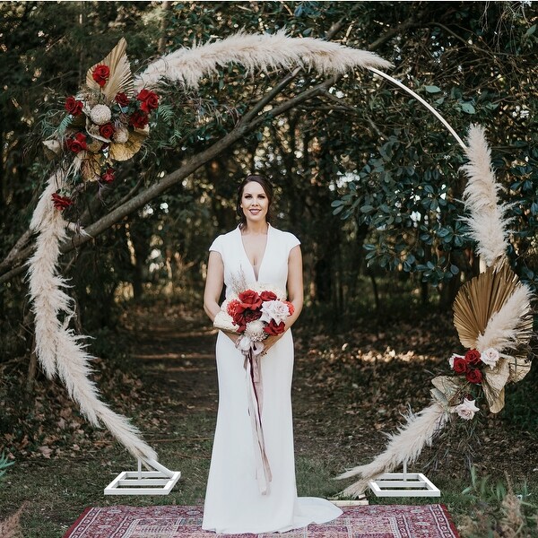 Metal wedding arch sale