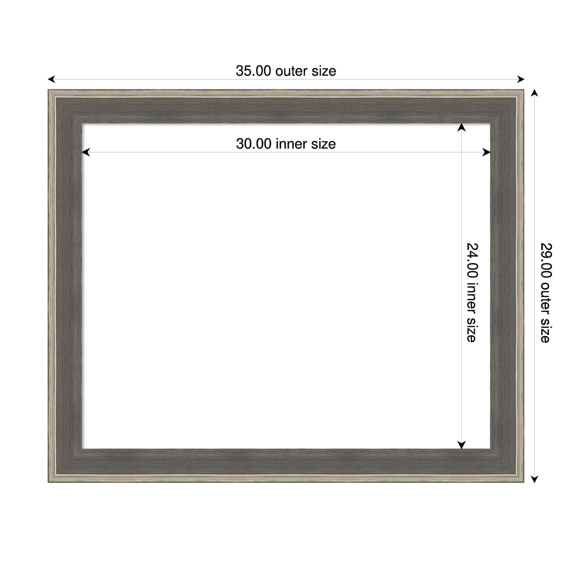Cottage Framed Dry Erase Magnetic Board
