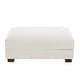 preview thumbnail 14 of 56, Modern Corduroy Fabric Oversized Accent Ottoman