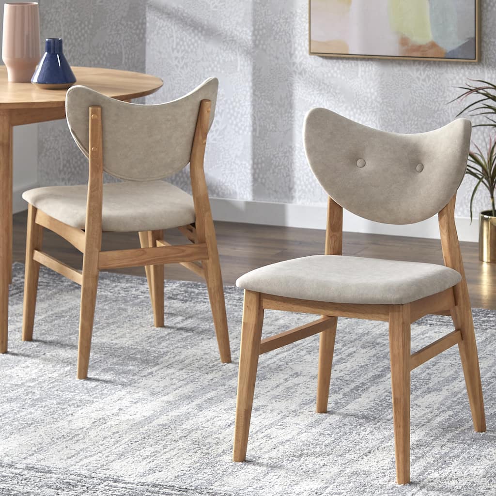 Lifestorey Raylen Solid Wood Dining Chair (Set of 2)