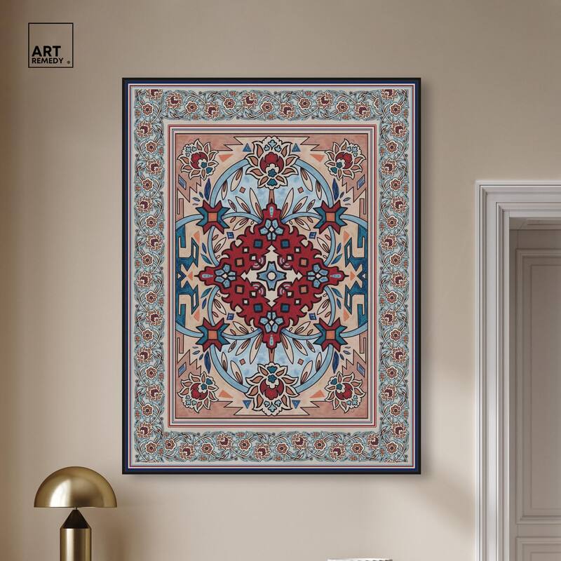 Ornamental bloom Canvas by Art Remedy