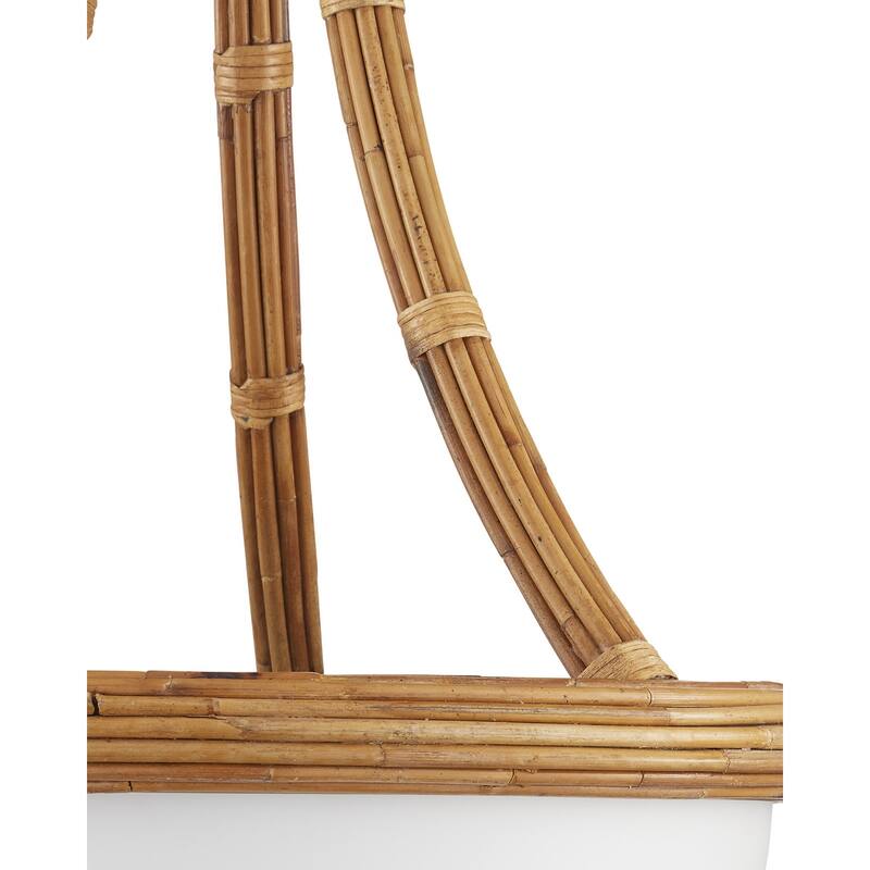 Currey & Company Morningside Semi-Flush - 27.5"h x 17.75"dia