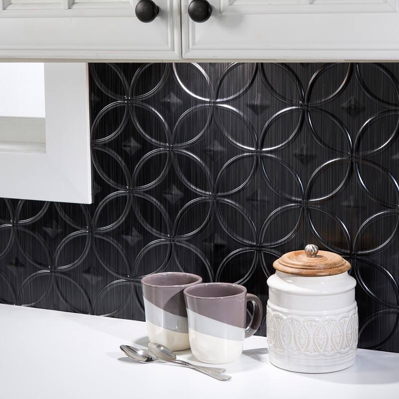 FASÄDE Rings Decorative Vinyl Backsplash Panel