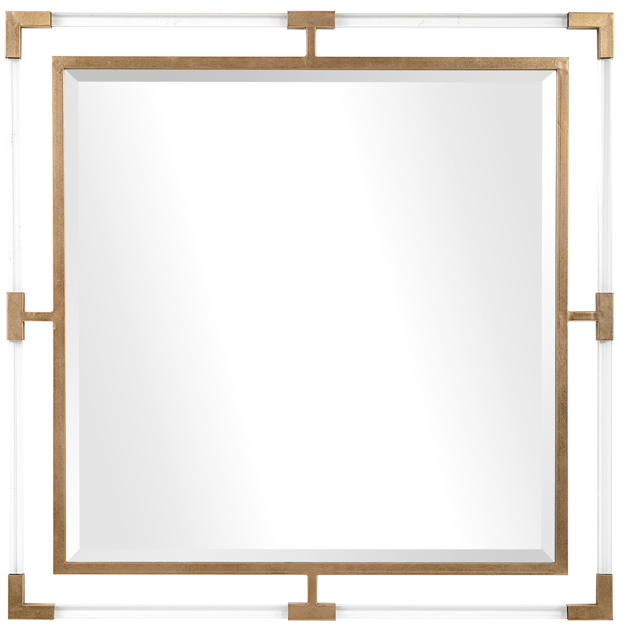 Uttermost 40 x 40 Inch Balkan Square Mirror