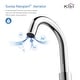preview thumbnail 22 of 30, Circular 8-inch Widespread Basin Faucet