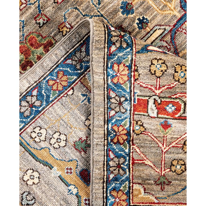 Serapi One-of-a-Kind Hand-Knotted Area Rug - Brown - 8' 3" x 9' 9"