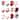 Hudson Baby Infant Girls Cotton Rich Newborn and Terry Socks, 12 Days Of Christmas Girl