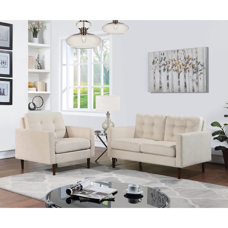 Grayburn Mid-Century Loveseat
